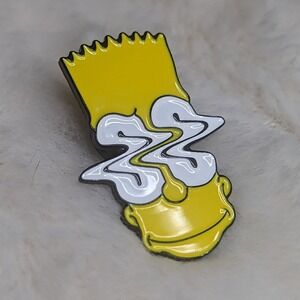 Bart Simpsom Trippy The Simpsons Enamel Pin